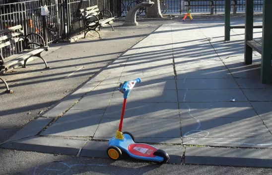 Verlassener Spielplatz