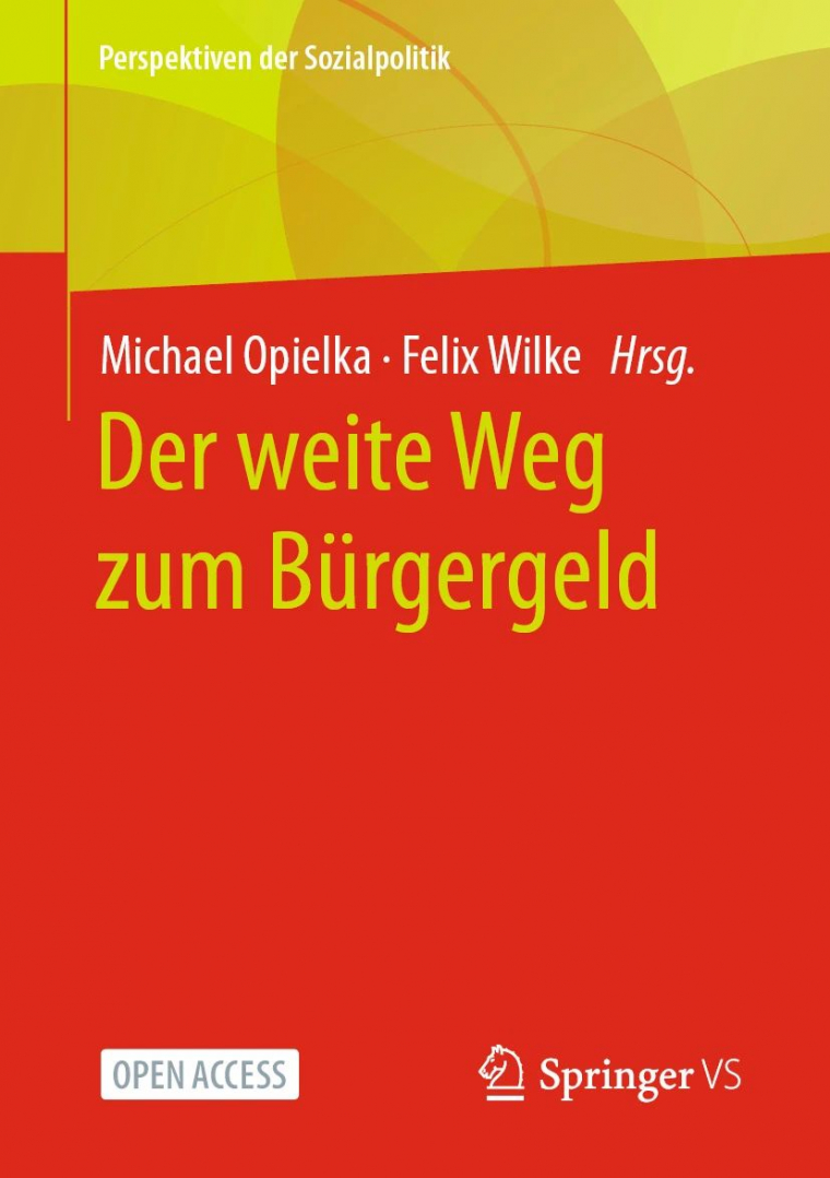 Buchcover des Buches "Der weite Weg zum Bürgergeld"