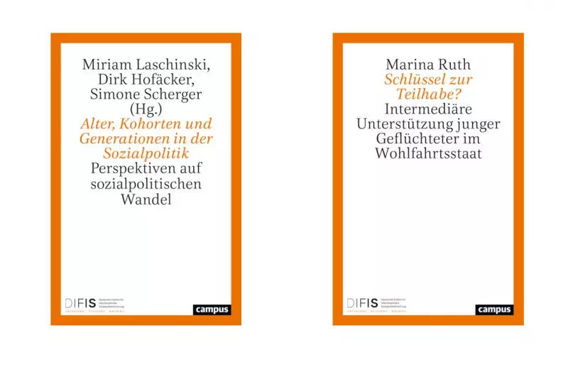 Buchcover der beiden Publikationen aus der DIFIS-Schriftenreihe