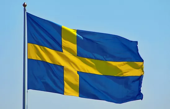 Schwedische Flagge