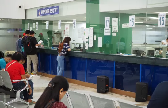 Vorbereitungen zur Ausreise, Manila, 2023